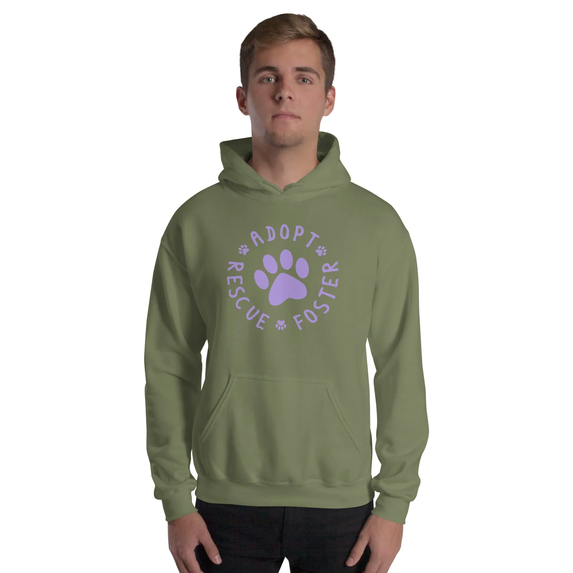 Adopt, Rescue, Foster Hoodie