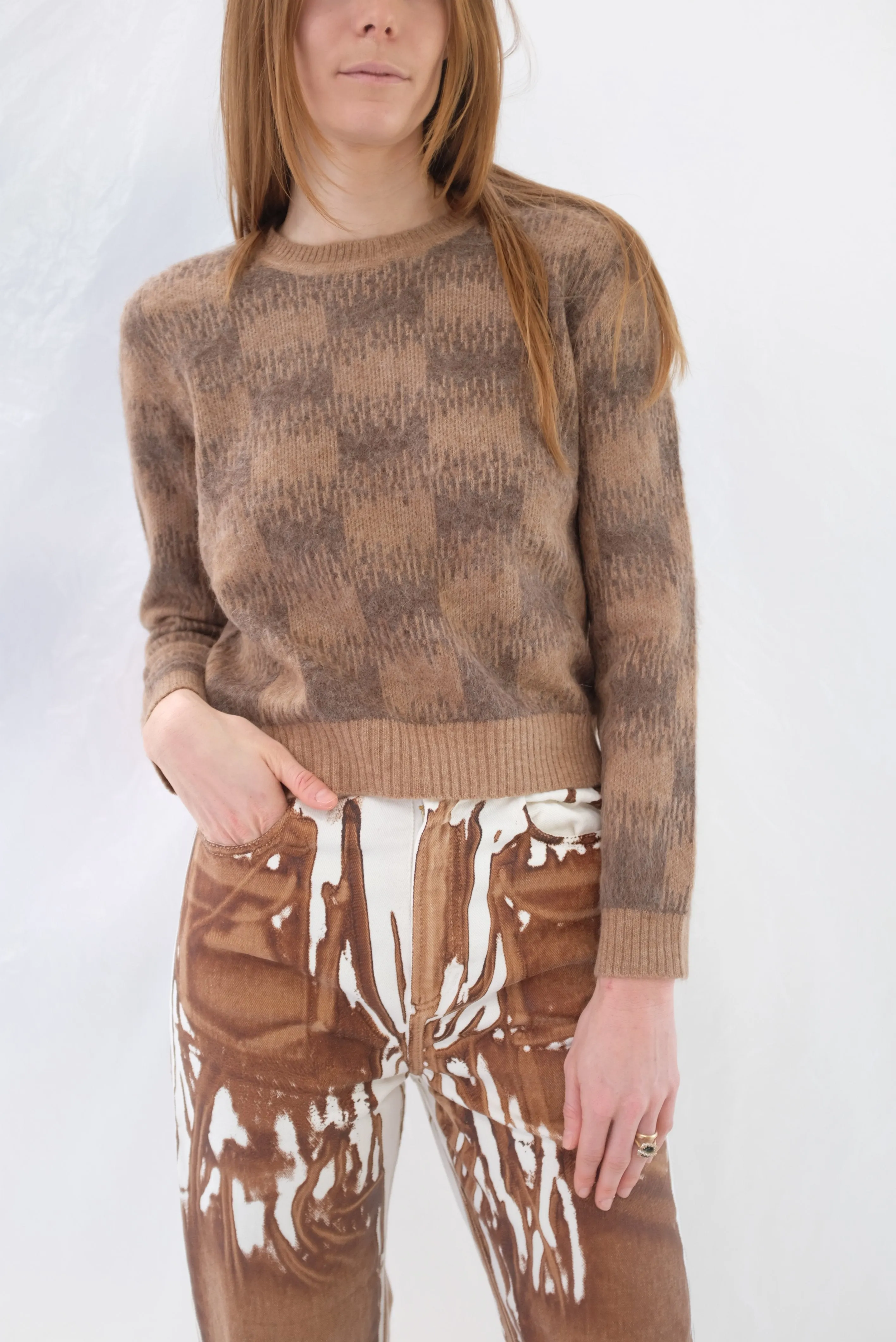 Beklina Bofill Crew Sweater Toast/Rye