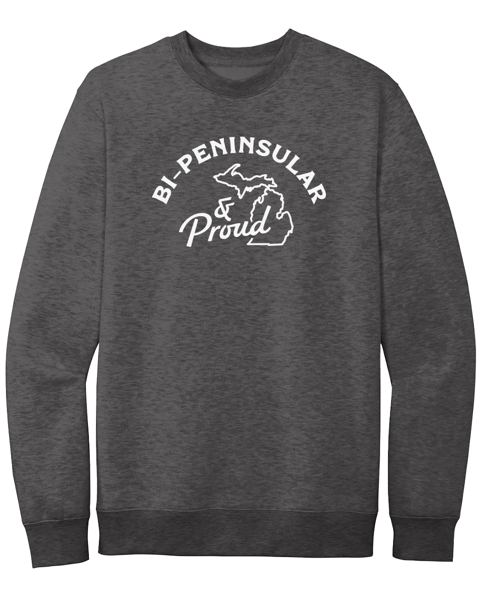 Bi-Peninsular and Proud Michigan Crewneck Sweatshirt