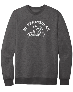 Bi-Peninsular and Proud Michigan Crewneck Sweatshirt