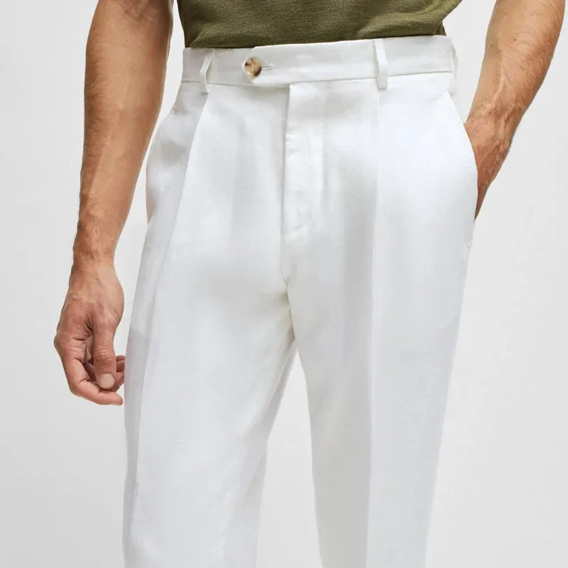 British Trend White Pants