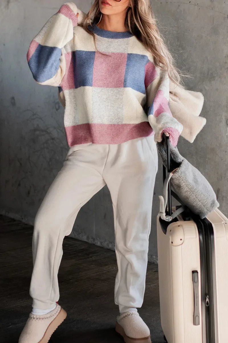 Colorblock Harmony Sweater