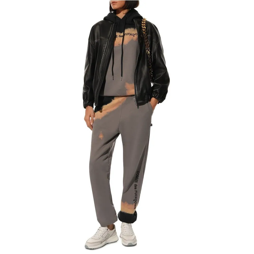 Comme Des Fuckdown Chic Gray Drawstring Tracksuit Bottoms