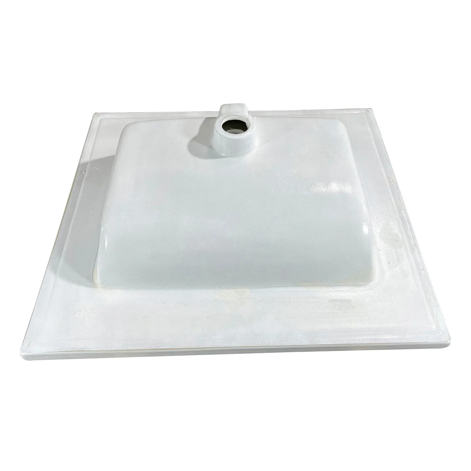 Continental LBT25227W34 25-Inch Ceramic Vanity Sink Top, White