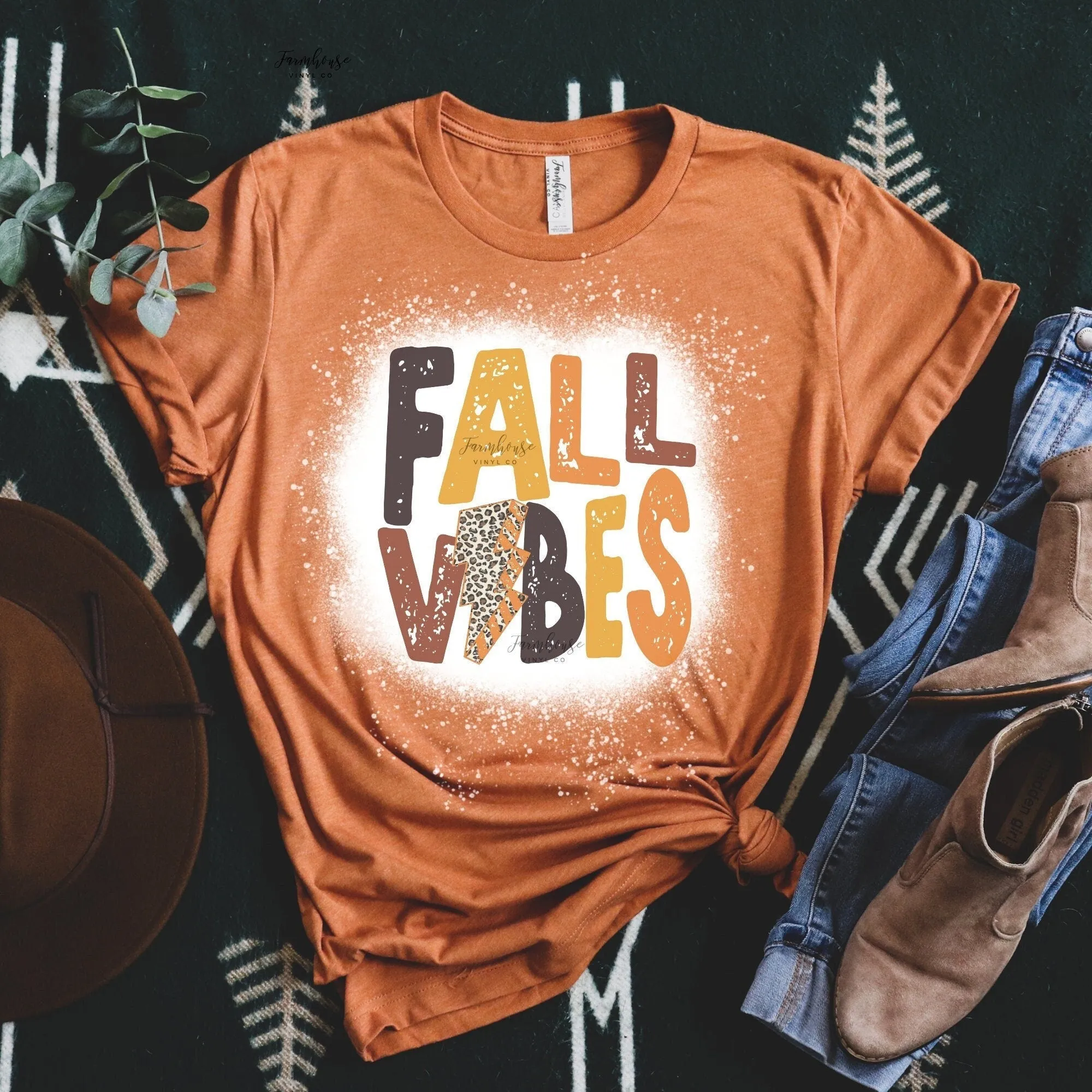 Distressed Fall Vibes Shirt