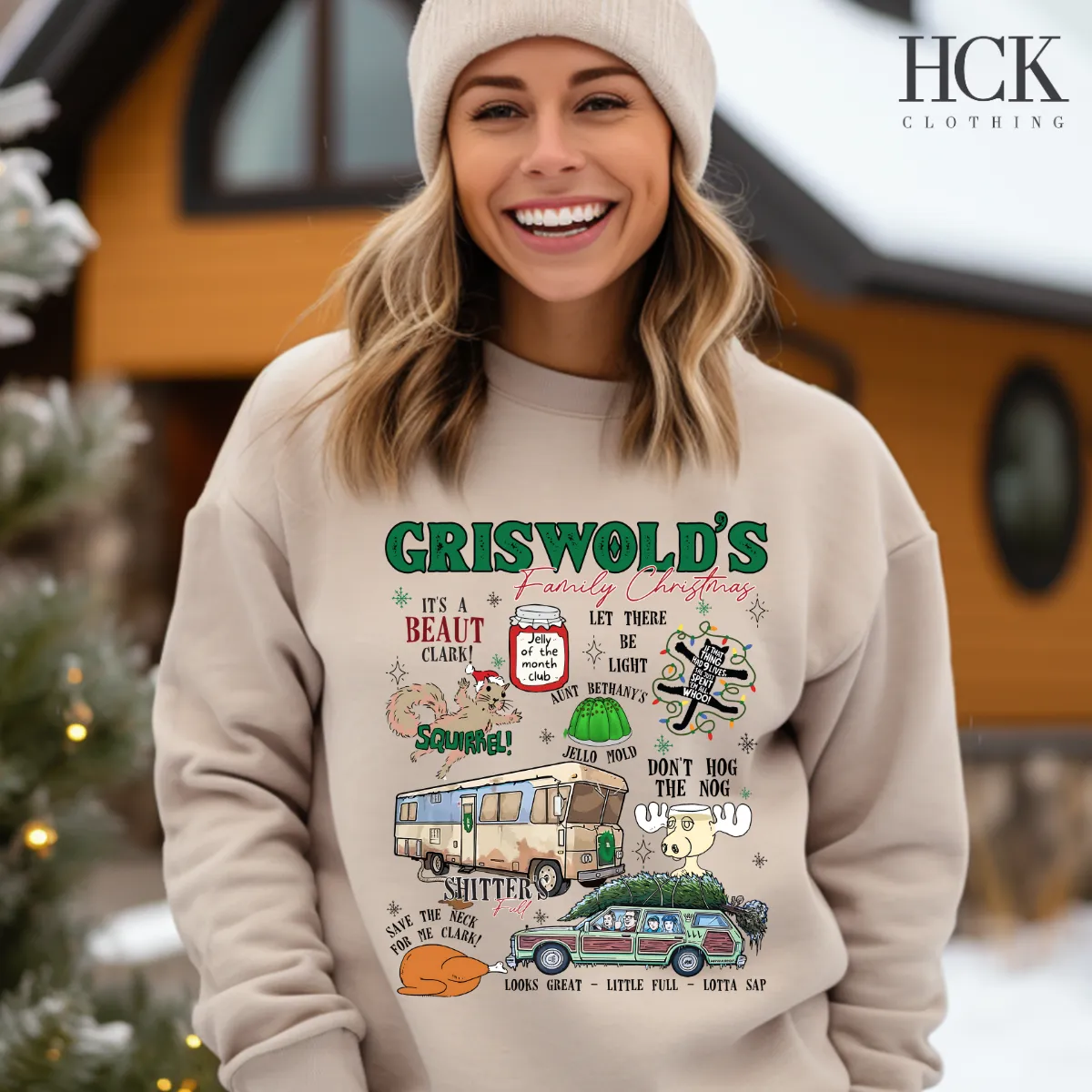 Griswald Christmas Vacation Crewneck Sweatshirt- 2 COLORS