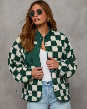 Jamerson Knit Checkered Jacket