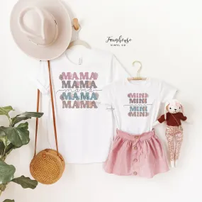 Mama Mini Floral Shirts