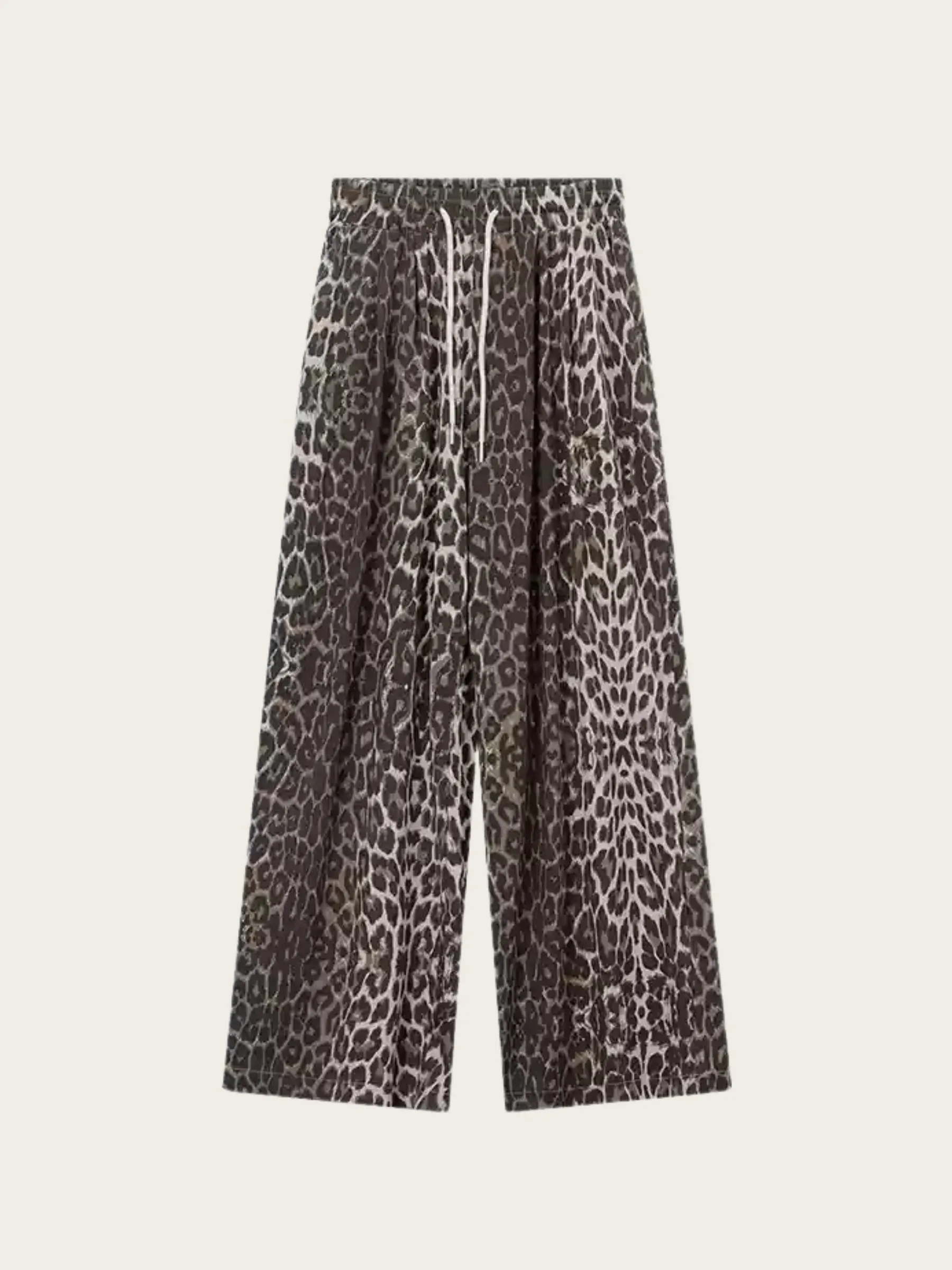 Mark Leopard Casual Pants