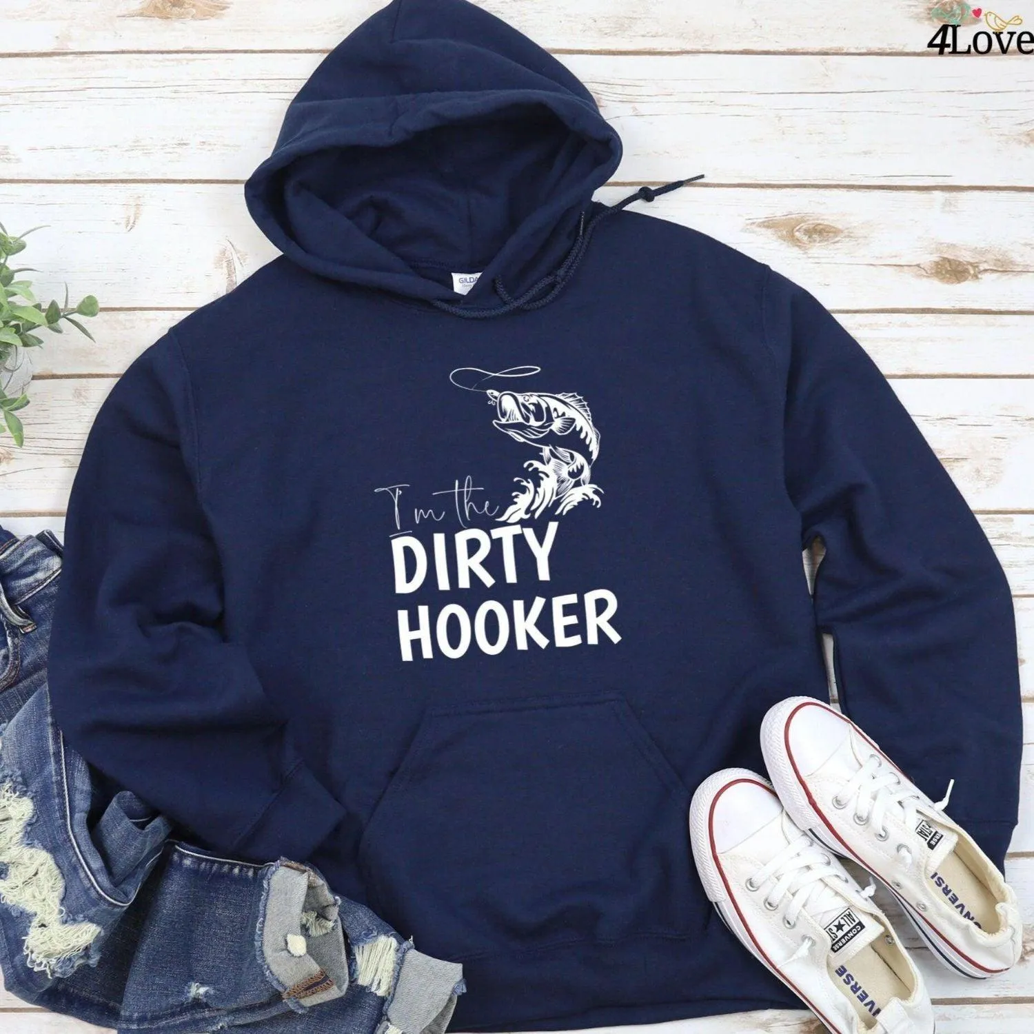 Matching Set: Master Baiter & Dirty Hooker Outfits - Fun Comfy Duo Collection