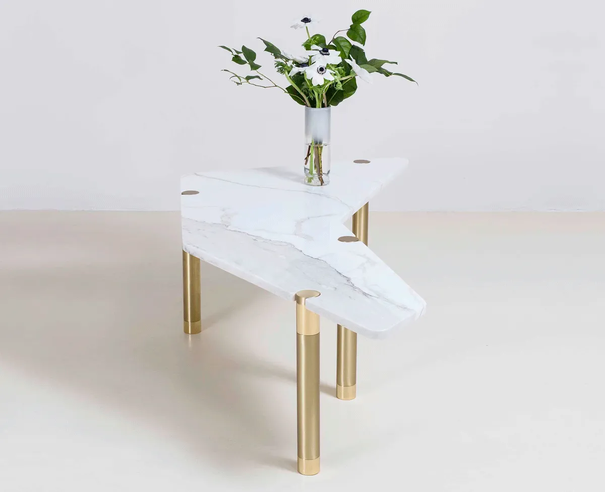 Nova Boomerang Coffee Table