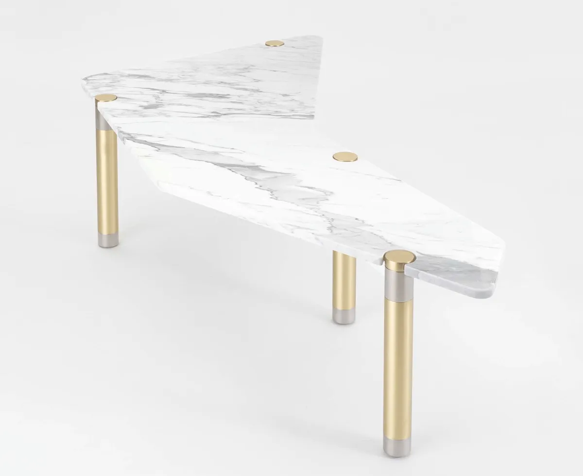 Nova Boomerang Coffee Table