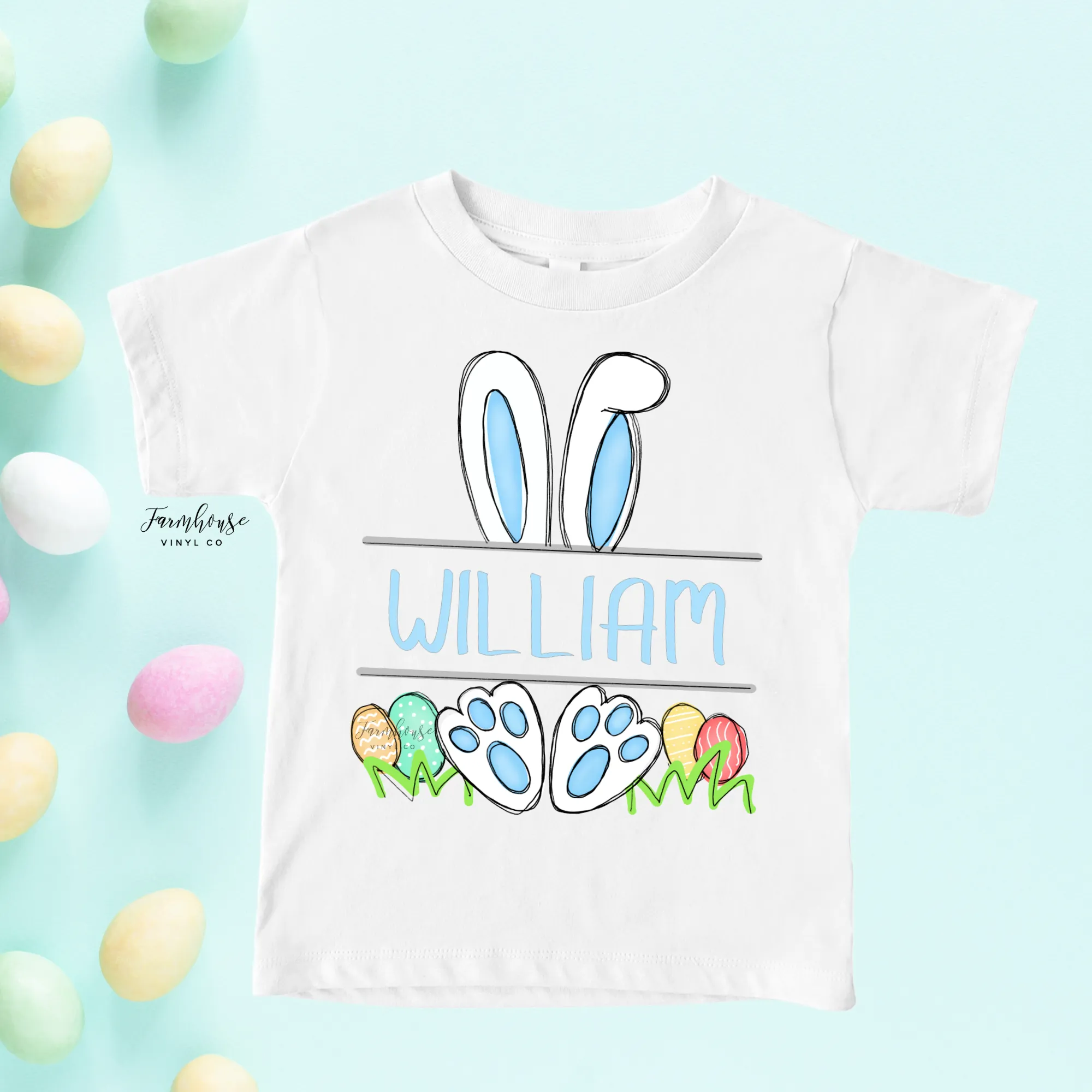 Personalized Easter Bunny Shirt