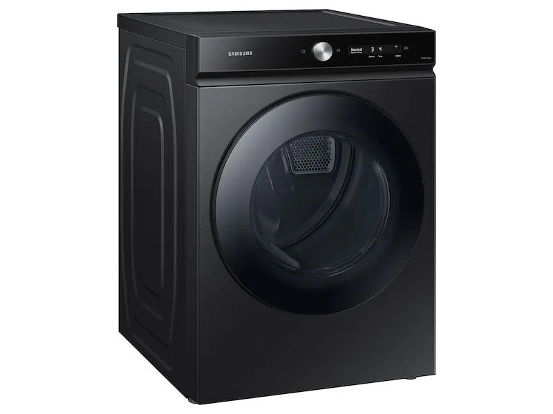 Samsung DVE53BB8700VA3 Bespoke 7.6 cu. ft. Ultra Capacity Electric Dryer with Super Speed Dry and AI Smart Dial in Brushed Black