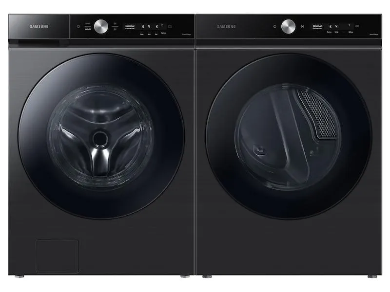 Samsung DVE53BB8700VA3 Bespoke 7.6 cu. ft. Ultra Capacity Electric Dryer with Super Speed Dry and AI Smart Dial in Brushed Black