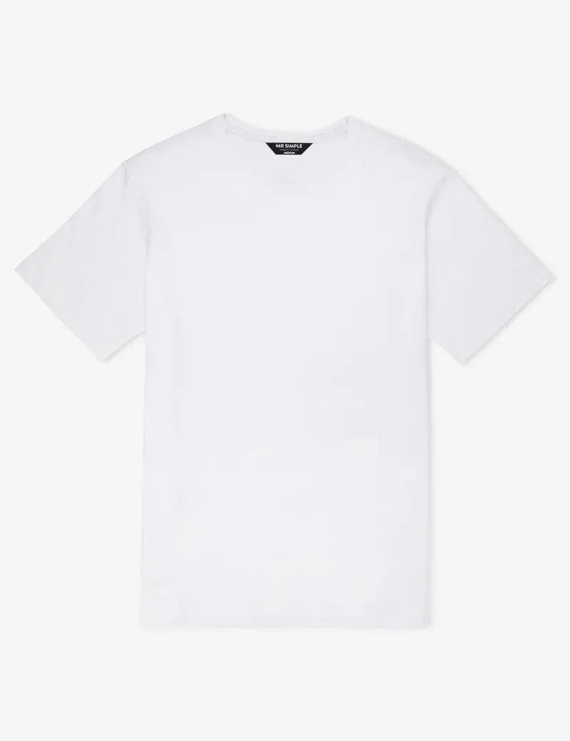 Simple | Reginald Tee | White