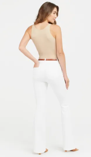 Spanx White Flare Jean