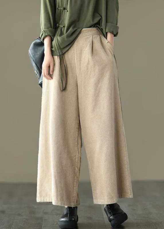 Stylish Purple High Waist Wide Leg Casual Pants