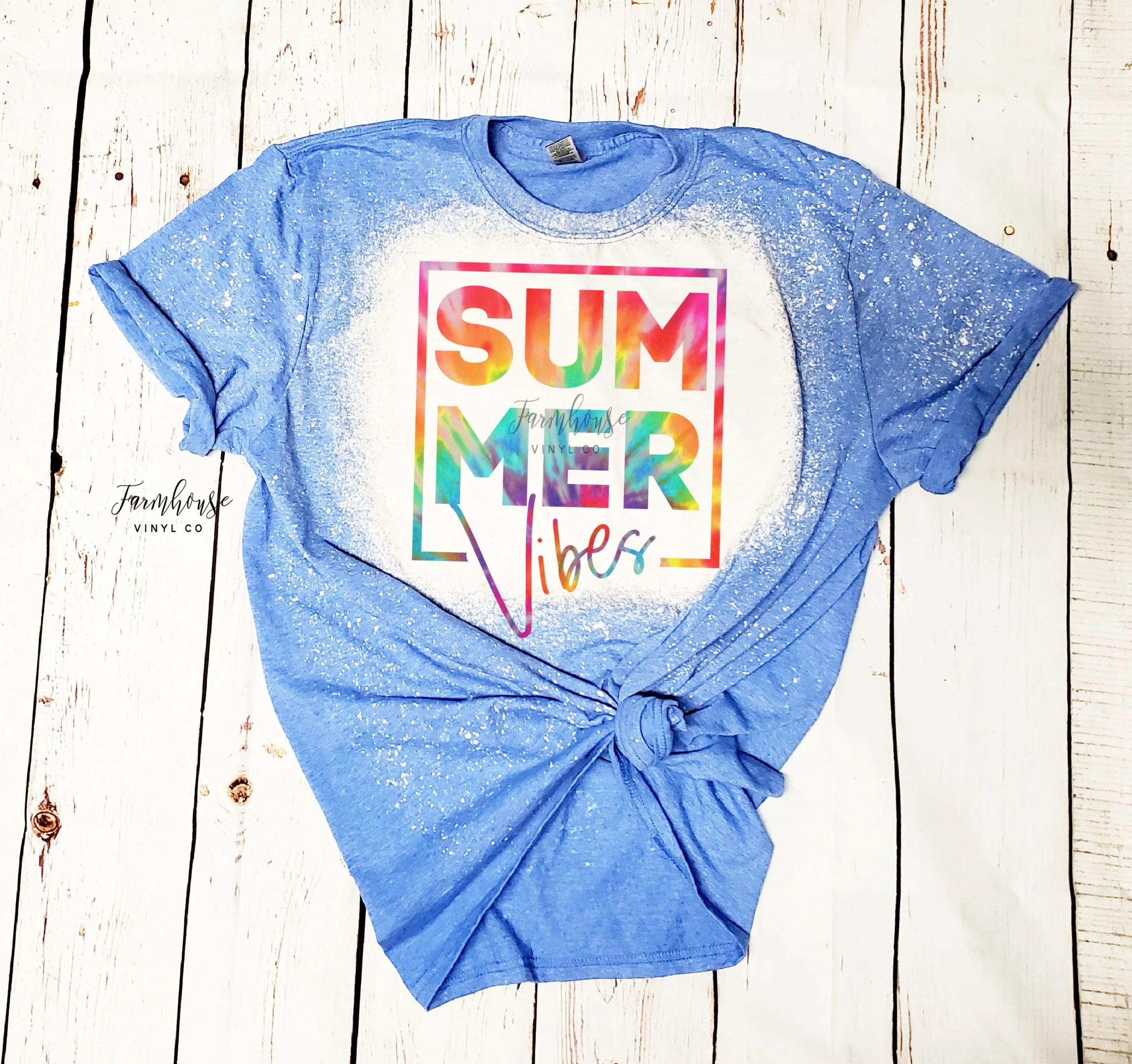 Tie Dye Summer Vibes Shirt