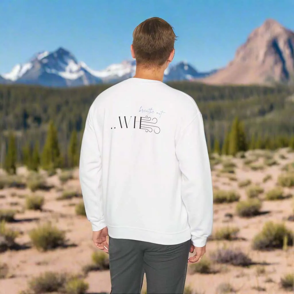 YHWH Unisex Sweatshirt - God is with you with every breath you take